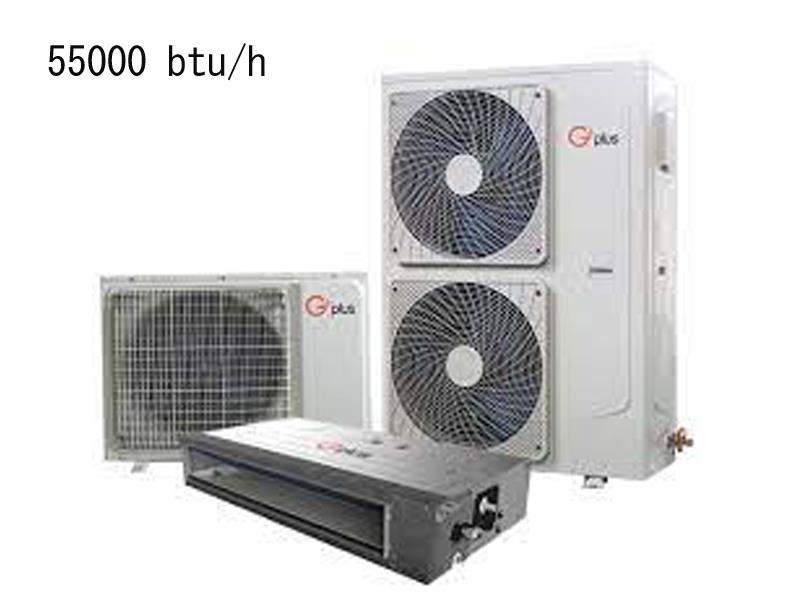 داکت اسپلیت دور ثابت گرمسیری Gplus به ظرفیت 55000BTU/HR مدل  GCD-60MN6FHR3
