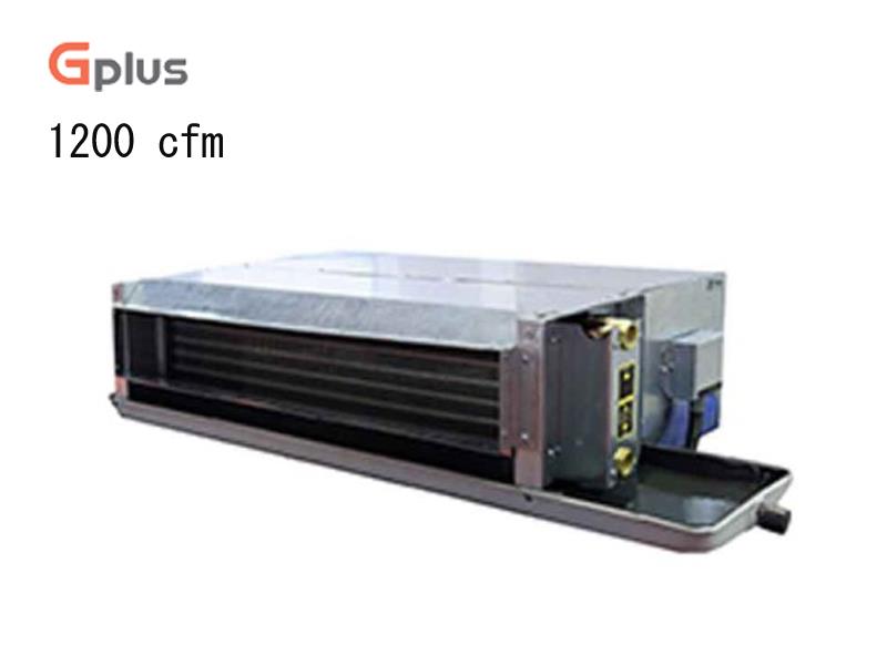 فن کوئل سقفی تو کار Gplus به ظرفیت 1200cfm  مدل GFU-LC1200G70L2