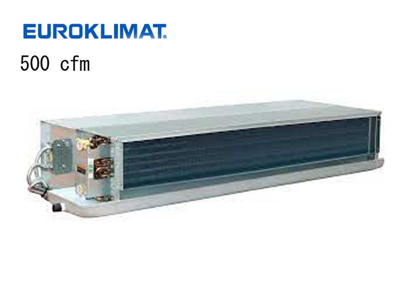 فن کوئل سقفی توکارEuroKlimat به ظرفیت 500cfm  مدل EKCW500AC
